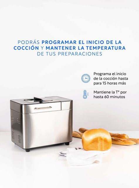 Máquina de Pan Multi Bread 1Kg EasyWays-4