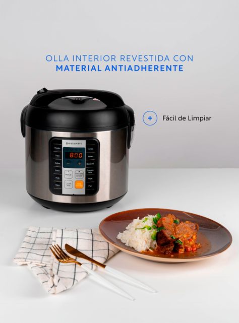 Olla de Cocción MultiCooker Pro 5,5 L EasyWays-4