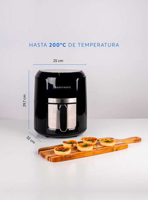 Freidora de Aire Air Fryer MultiTouch 3.7 L EasyWays-5