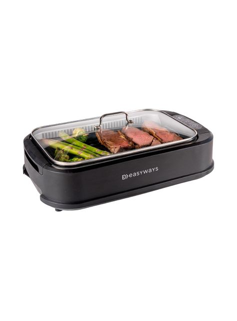 Parrilla Eléctrica Smokeless Grill Master EasyWays-0