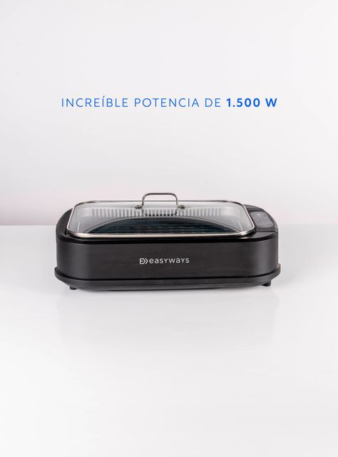 Parrilla Eléctrica Smokeless Grill Master EasyWays-5