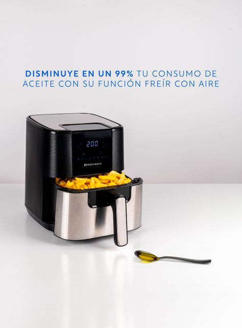 Freidora de aire Air Fryer Chic 5,5 L EasyWays-4
