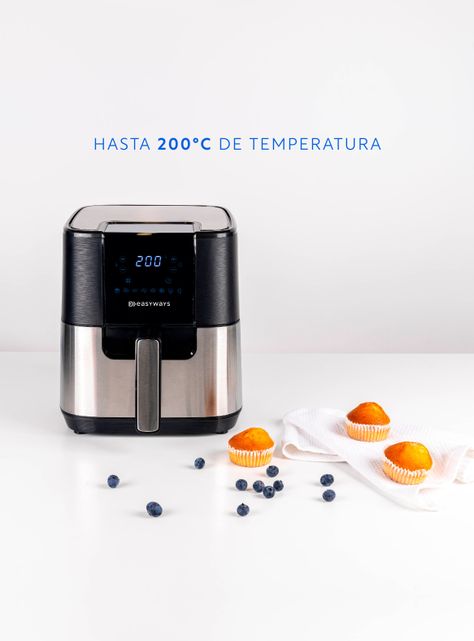 Freidora de aire Air Fryer Chic 5,5 L EasyWays-6