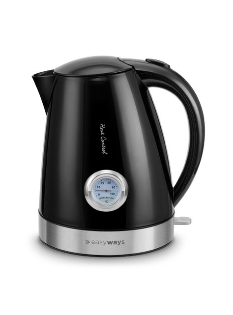 Hervidor Heat Control Negro 1,7 L EasyWays-0