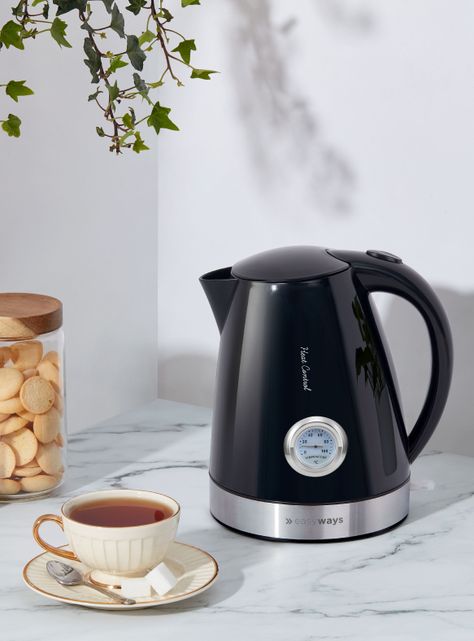 Hervidor Heat Control Negro 1,7 L EasyWays-1