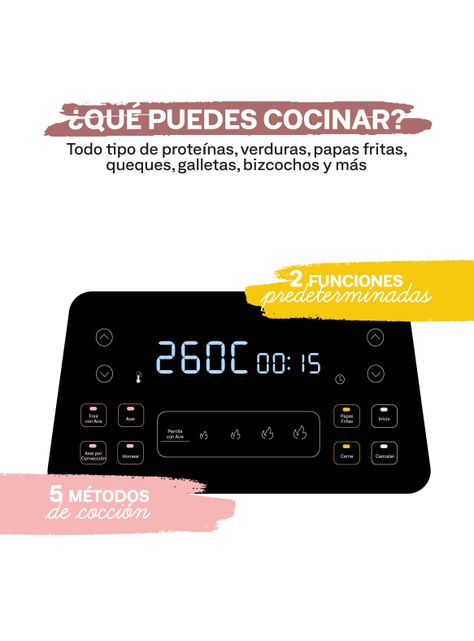 Parrilla Freidora de Aire Air Fryer Grill 6 L EasyWays-2