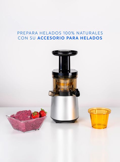Prensadora de Jugo En Frío Slow Juicer Pro EasyWays-3