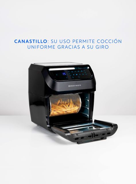 Freidora de Aire Air Fryer Plus 11.6 L EasyWays-4