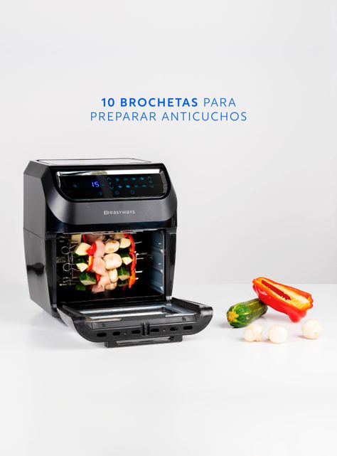 Freidora de Aire Air Fryer Plus 11.6 L EasyWays-5