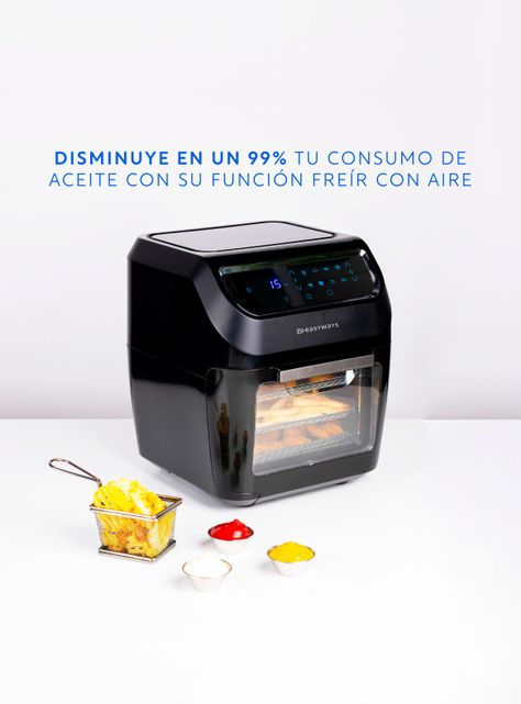 Freidora de Aire Air Fryer Plus 11.6 L EasyWays-7