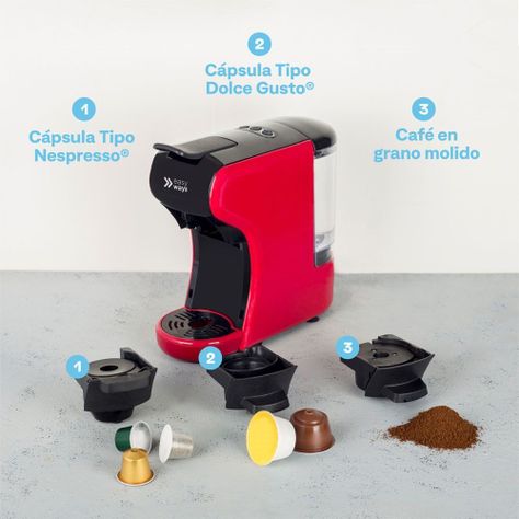 Cafetera Milano Coffee + Espumador Leche EasyWays-2
