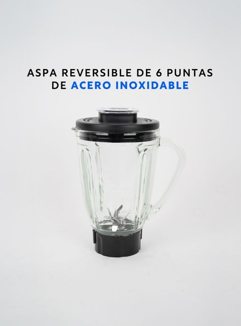 Licuadora Ultra Roja Gran capacidad 2,2L + vaso to go EasyWays-5