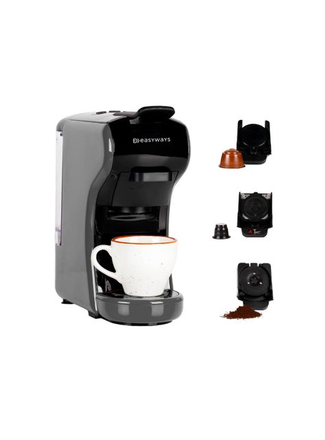 Cafetera Milano Coffee 3 en 1 Gris EasyWays-0