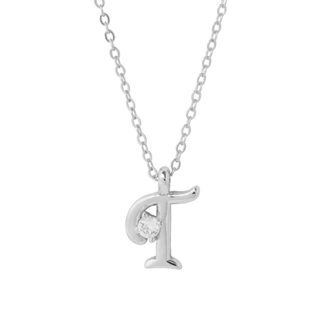 COLLAR INICIAL LUCKY PLATA T-0