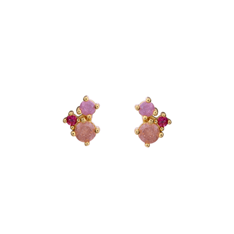 Aros Muru Gold Bañados en Oro Hadara Joyas-0