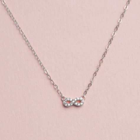 Collar Infinito Plata 925 Boaz Joyas-2