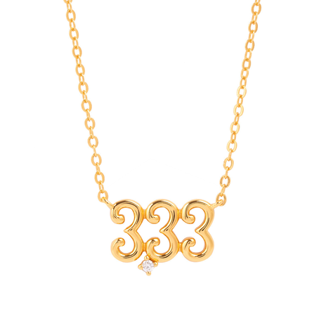 COLLAR NÚMEROS DE ÁNGELES 333-0