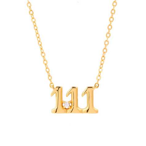 COLLAR NÚMEROS DE ÁNGELES 111-0