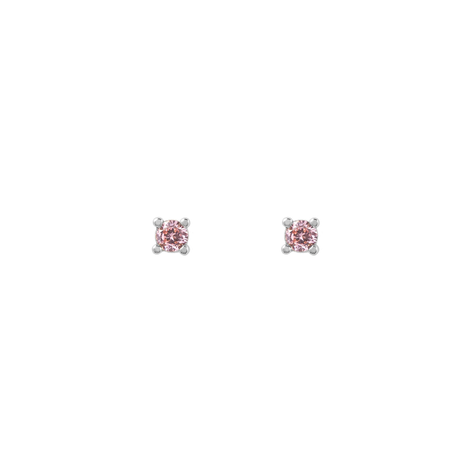 AROS TIARA ROSE BAÑADOS EN ORO BLANCO-0