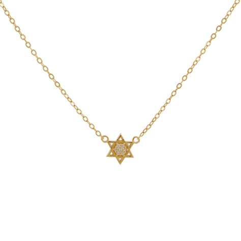 Collar Estrella de David Bañado en Oro Boaz Joyas-0