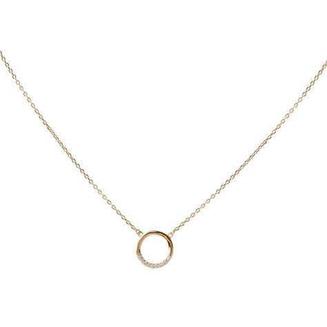 Collar Lea Bañado en Oro Boaz Joyas-0