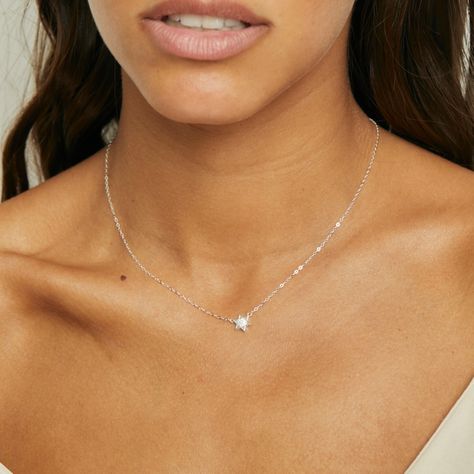Collar Estrella de David Plata 925 Boaz Joyas-1