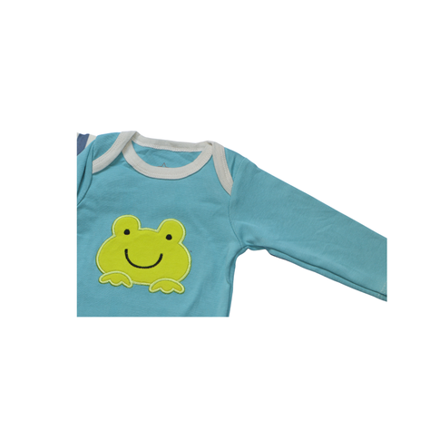 Set Body Manga Larga bebe - 3M Niña-3
