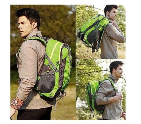Mochila De Viaje Trekking Senderismo Camping Impermeable 35L-3