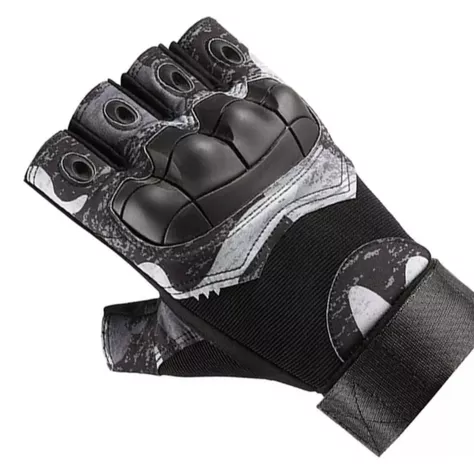Guantes Tácticos Cortos Militar Moto Caza Airsoft Outdoor-1