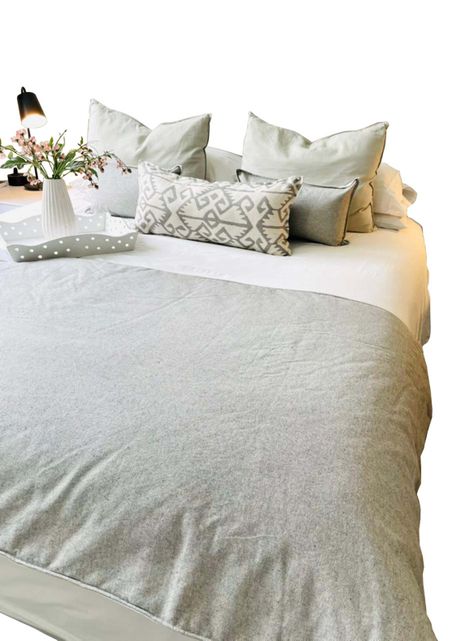 Piecera DUO gris claro/gris medio 250 x 95 cm-1