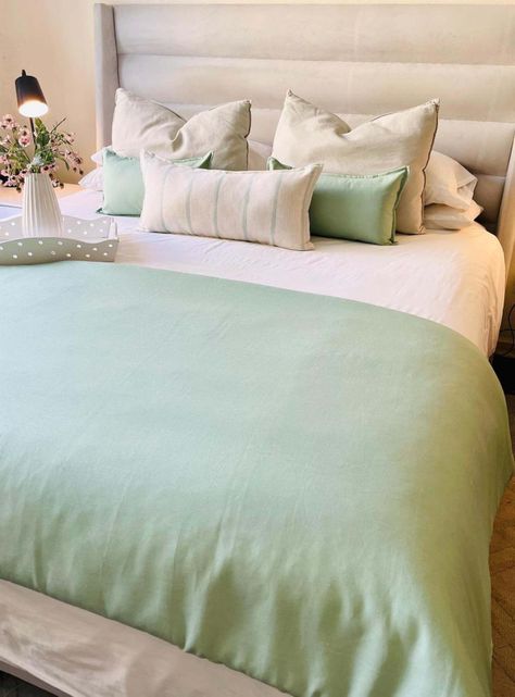 Set Piecera Menta 90 x 260 + 2 cojines 50 x 30 cm Antonia Paz-1
