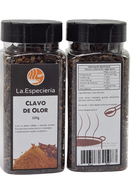 Clavo de Olor Entero 220g La Especieria-1