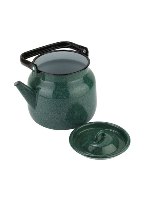 Tetera 2 Litros acero esmaltado verde Fundo-2