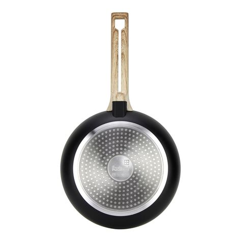 Batería de cocina de aluminio 7 Piezas negro Biela Fantuzzi-5