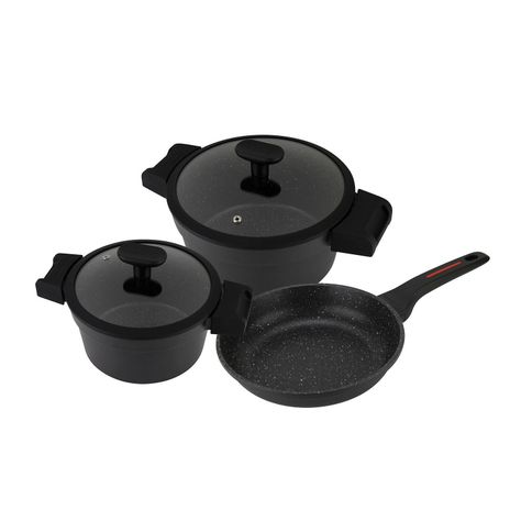 Batería de cocina de aluminio Alutherm 5 Piezas-0