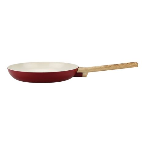 Batería de cocina de aluminio 7 Piezas Rojo Biela Fantuzzi-4