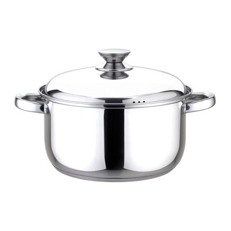 Batería de cocina de acero inoxidable 6 Piezas Pavia Fantuzzi-1