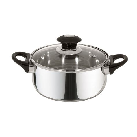 Batería de cocina de acero inoxidable 5 Piezas Corazza-1