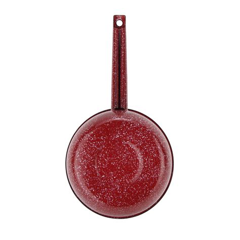 Cazo de 16 cm acero carbónico Fundo Rojo Fantuzzi-3