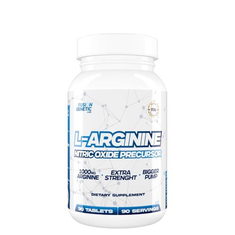 L-arginine Precursor Oxido Nitrico 1000mg 90 Serv-0