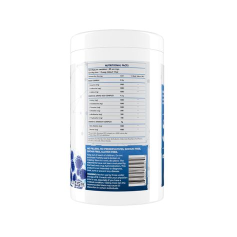 Aminoácidos Esenciales 4grs Eaas + 4grs Bcaa + Beta-alanina-1