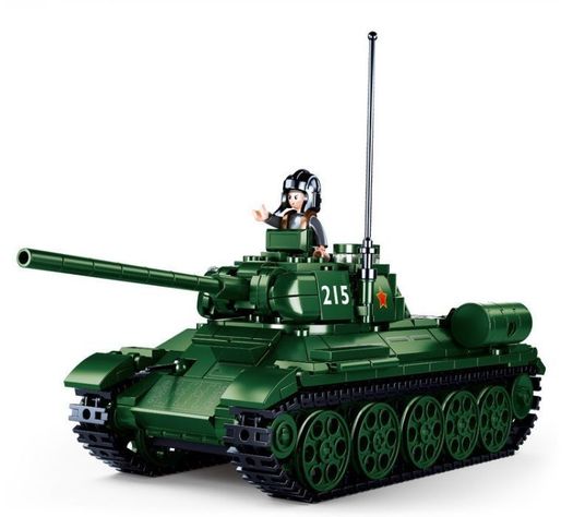 Tanque 2da Guerra Mundial T-34 Verde RUSO-0