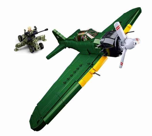 Avion Segunda Guerra Mundial A6M Zero Japones-0