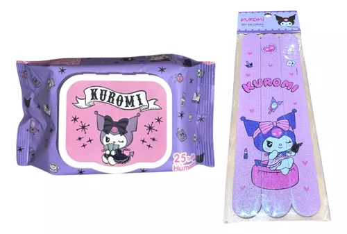 Pack Kuromi Pañuelos Desechables Y Set Limás, Escolar/casa-0