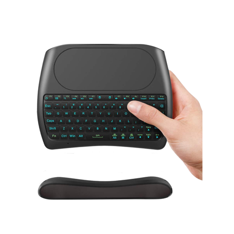 Mini Teclado Inalámbrico Touchpad D8 RGB-2