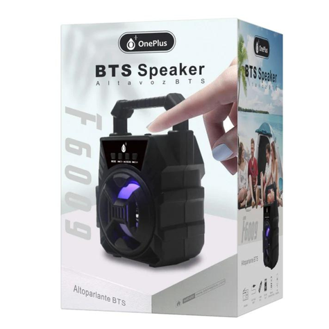 Parlante Negro F6009 Bluetooth 5.0 Portátil-2
