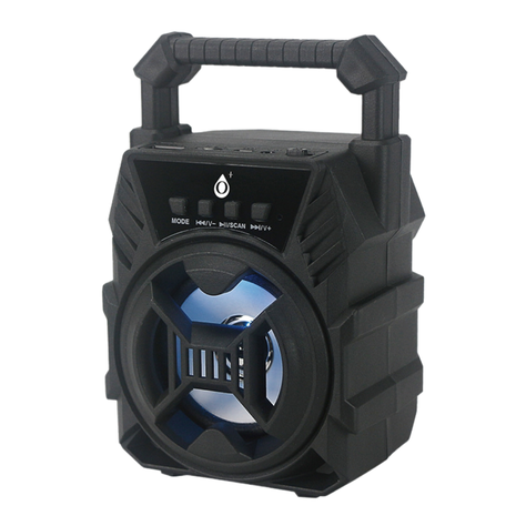 Parlante Negro F6009 Bluetooth 5.0 Portátil-0