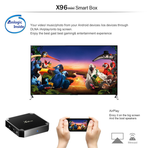 X96 Mini 4k Android 7.1 Smart Tv Emuelec-6
