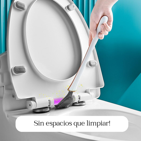  Cepillo de Baño Para Inodoro De Silicona de Pared-4