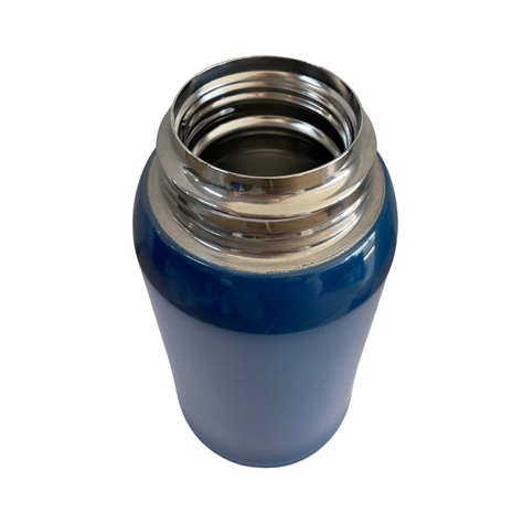 Termo Azul Con Funda Colgante Agua Fria y Caliente 500ml-3